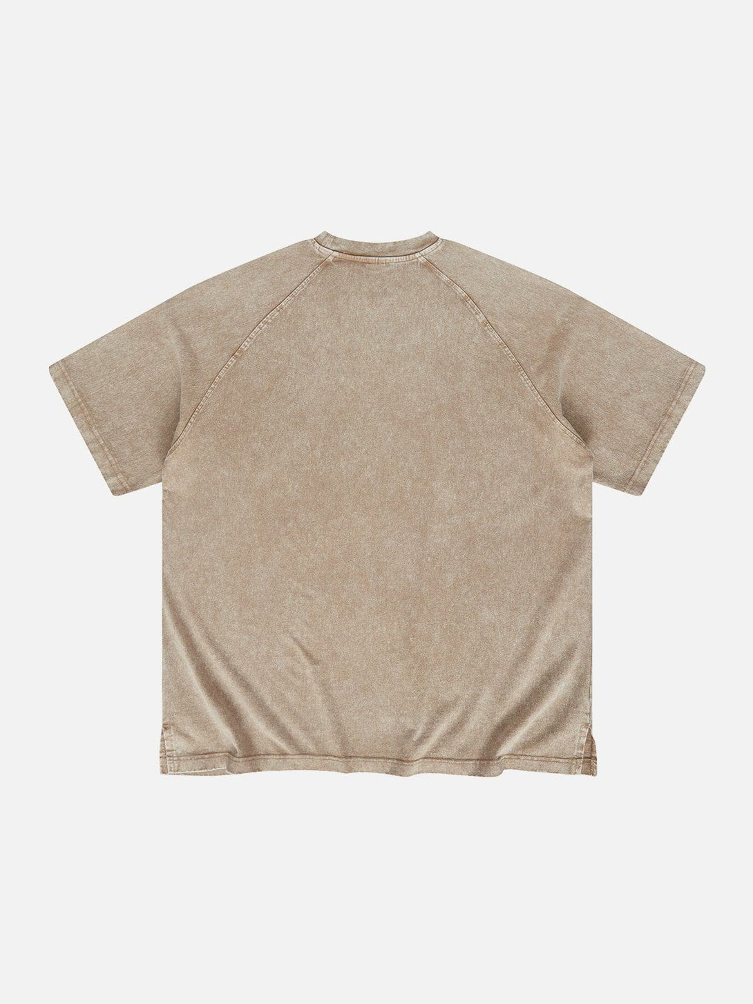 Majesda® - Solid Washed Essential Cotton Tee- Outfit Ideas - Streetwear Fashion - majesda.com