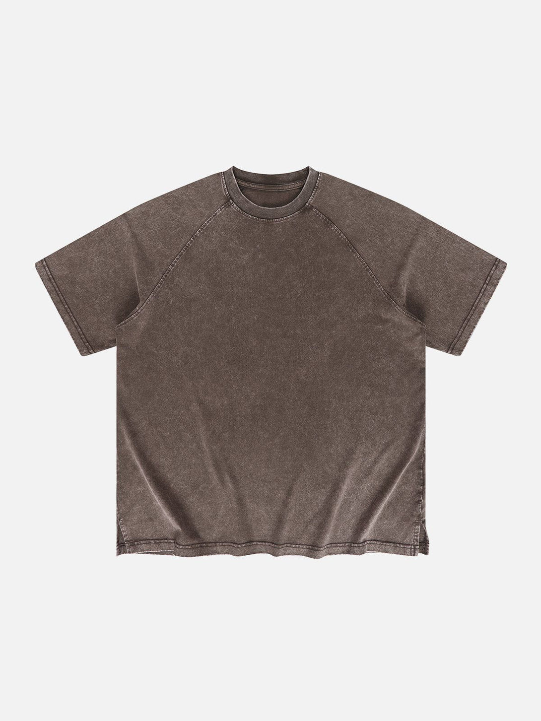 Majesda® - Solid Washed Essential Cotton Tee- Outfit Ideas - Streetwear Fashion - majesda.com