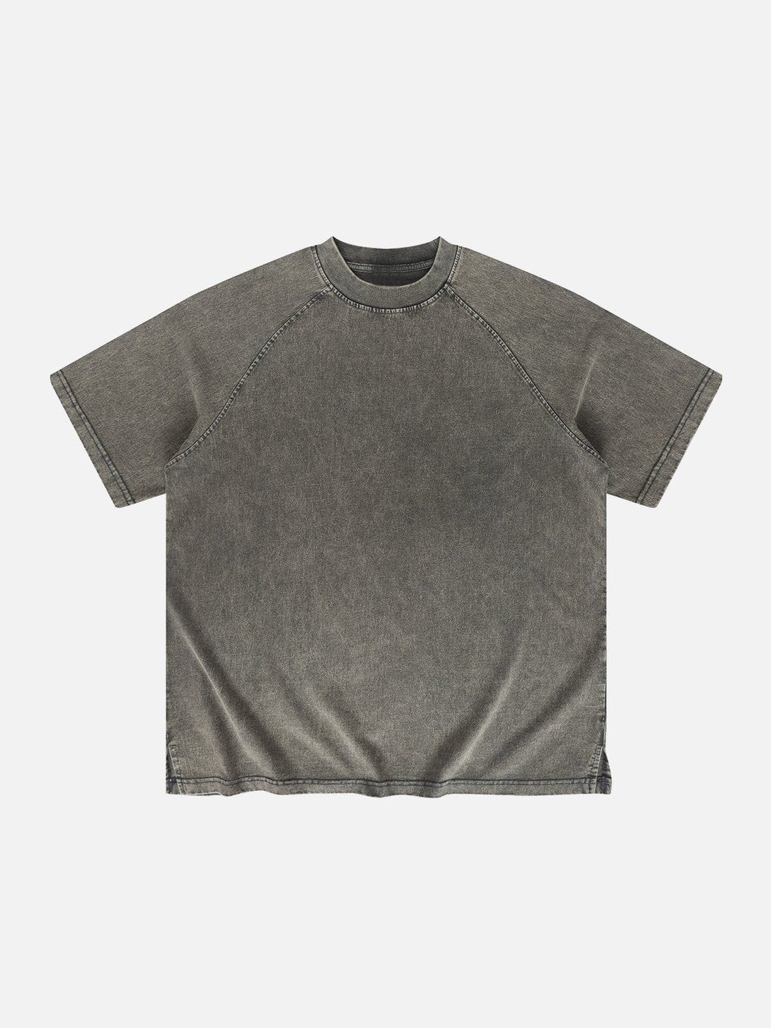 Majesda® - Solid Washed Essential Cotton Tee- Outfit Ideas - Streetwear Fashion - majesda.com