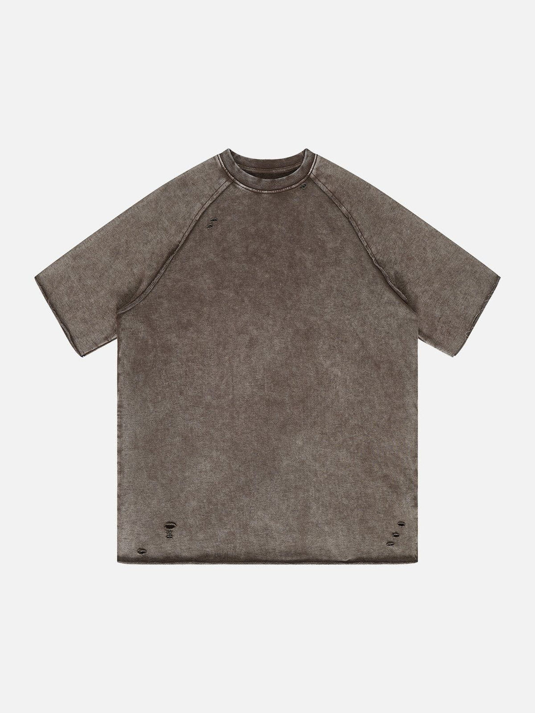 Majesda® - Solid Washed Essential Tee- Outfit Ideas - Streetwear Fashion - majesda.com