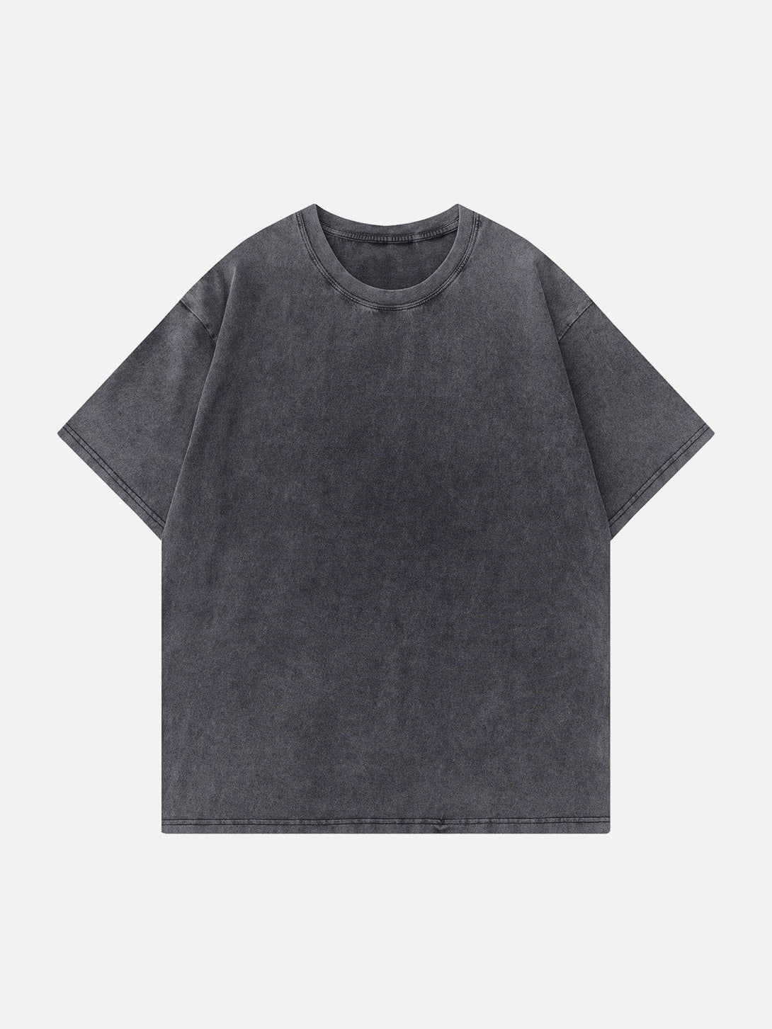 Majesda® - Solid Washed Tee- Outfit Ideas - Streetwear Fashion - majesda.com