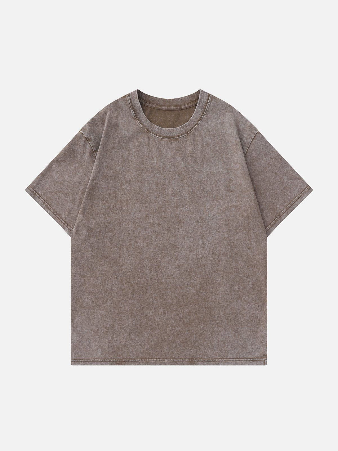 Majesda® - Solid Washed Tee- Outfit Ideas - Streetwear Fashion - majesda.com