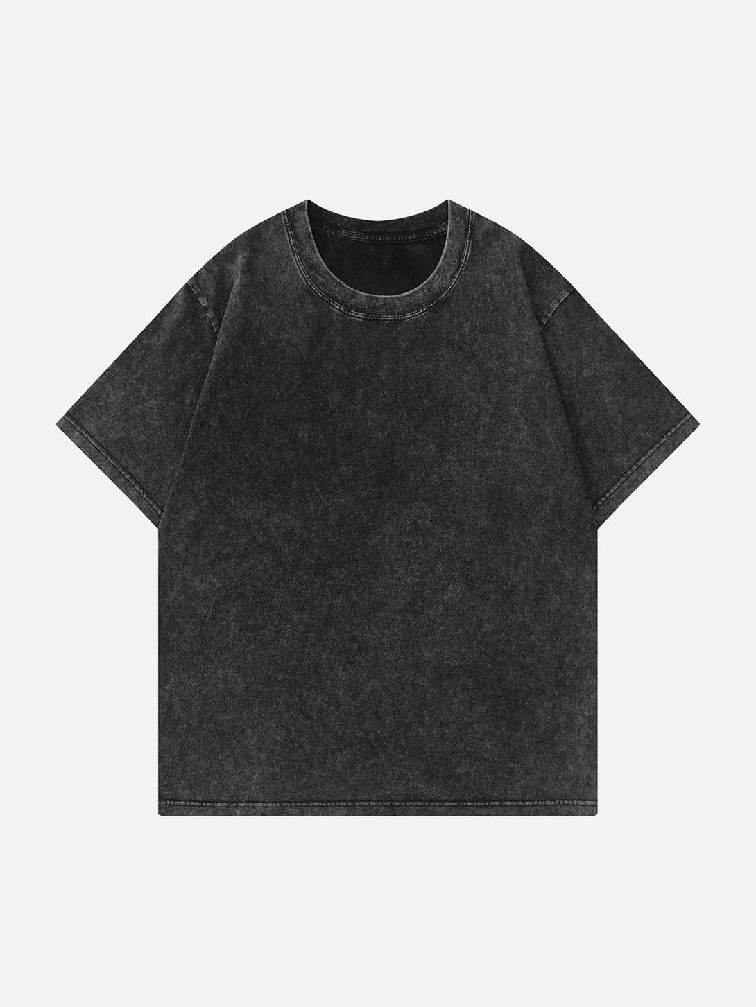 Majesda® - Solid Washed Tee- Outfit Ideas - Streetwear Fashion - majesda.com