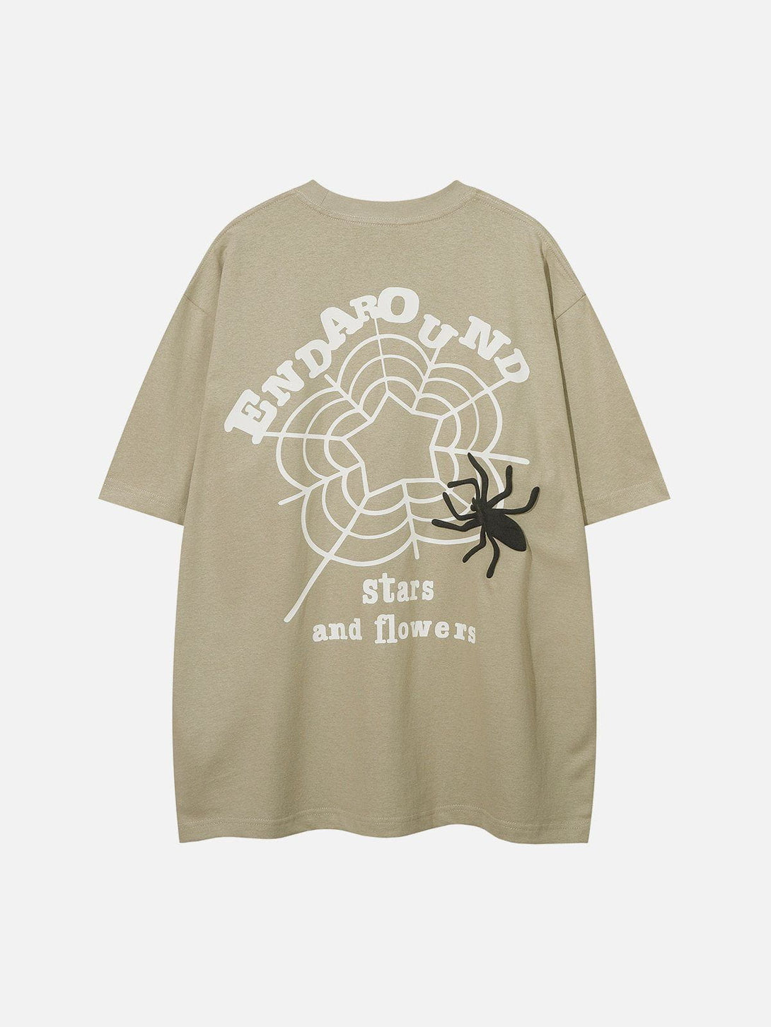 Majesda® - Spider Foam Print Tee- Outfit Ideas - Streetwear Fashion - majesda.com