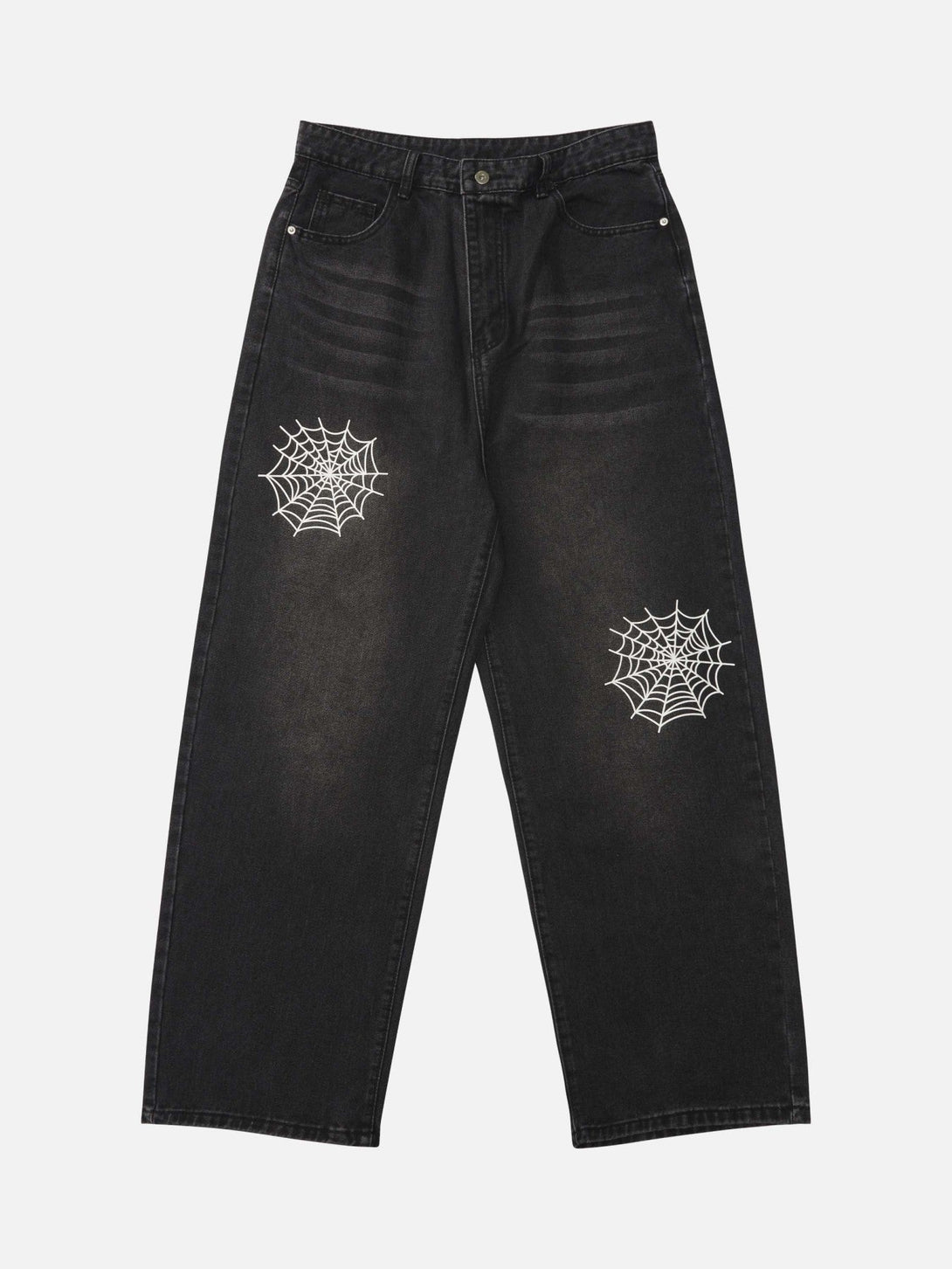 Majesda® - Spider Printed Jeans - 1751- Outfit Ideas - Streetwear Fashion - majesda.com