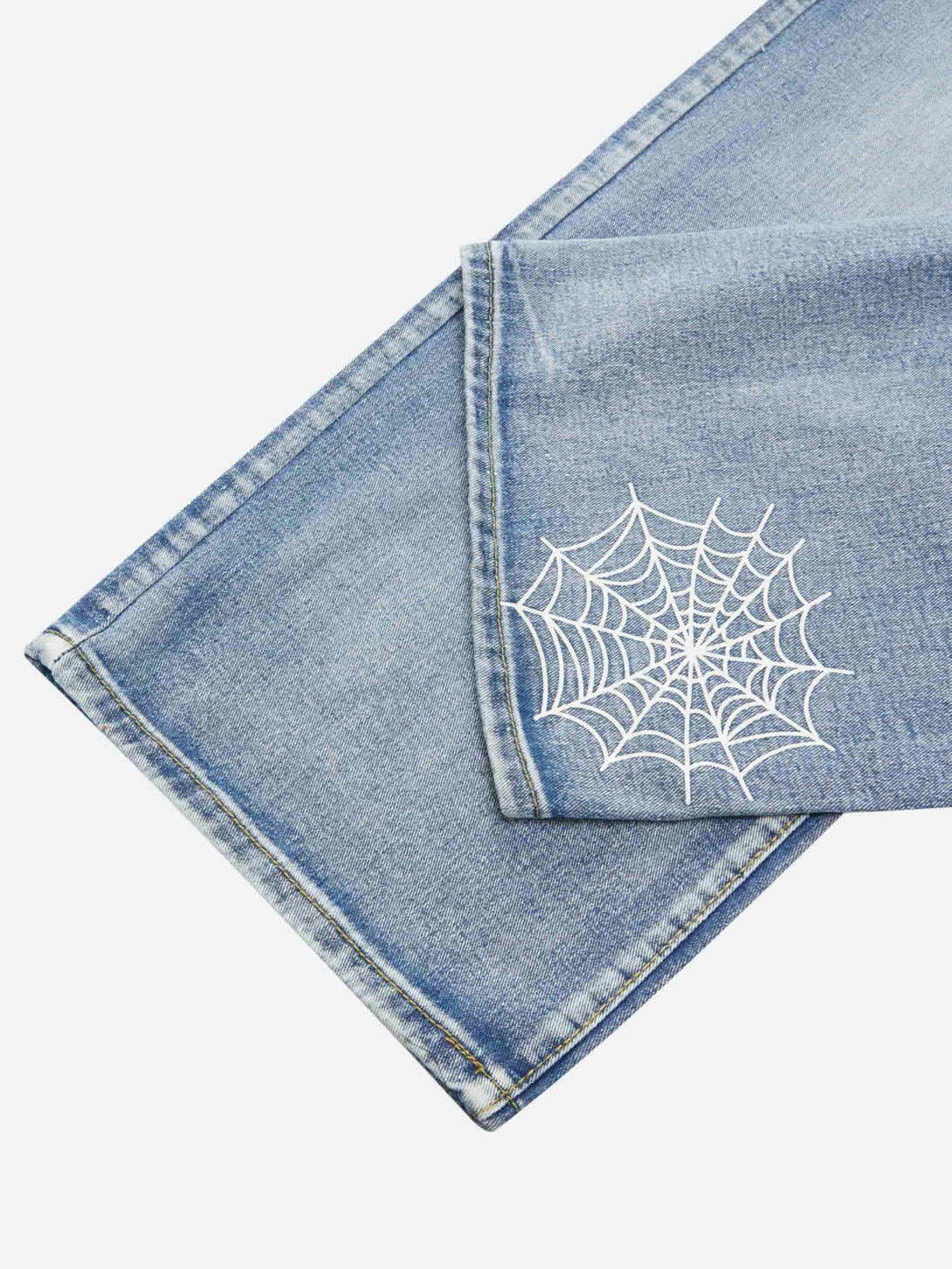 Majesda® - Spider Printed Jeans - 1751- Outfit Ideas - Streetwear Fashion - majesda.com