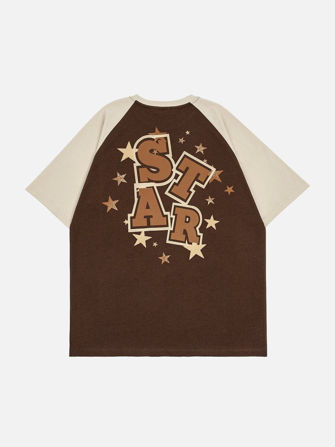 Majesda® - Star Alphabet Pattern Tee- Outfit Ideas - Streetwear Fashion - majesda.com