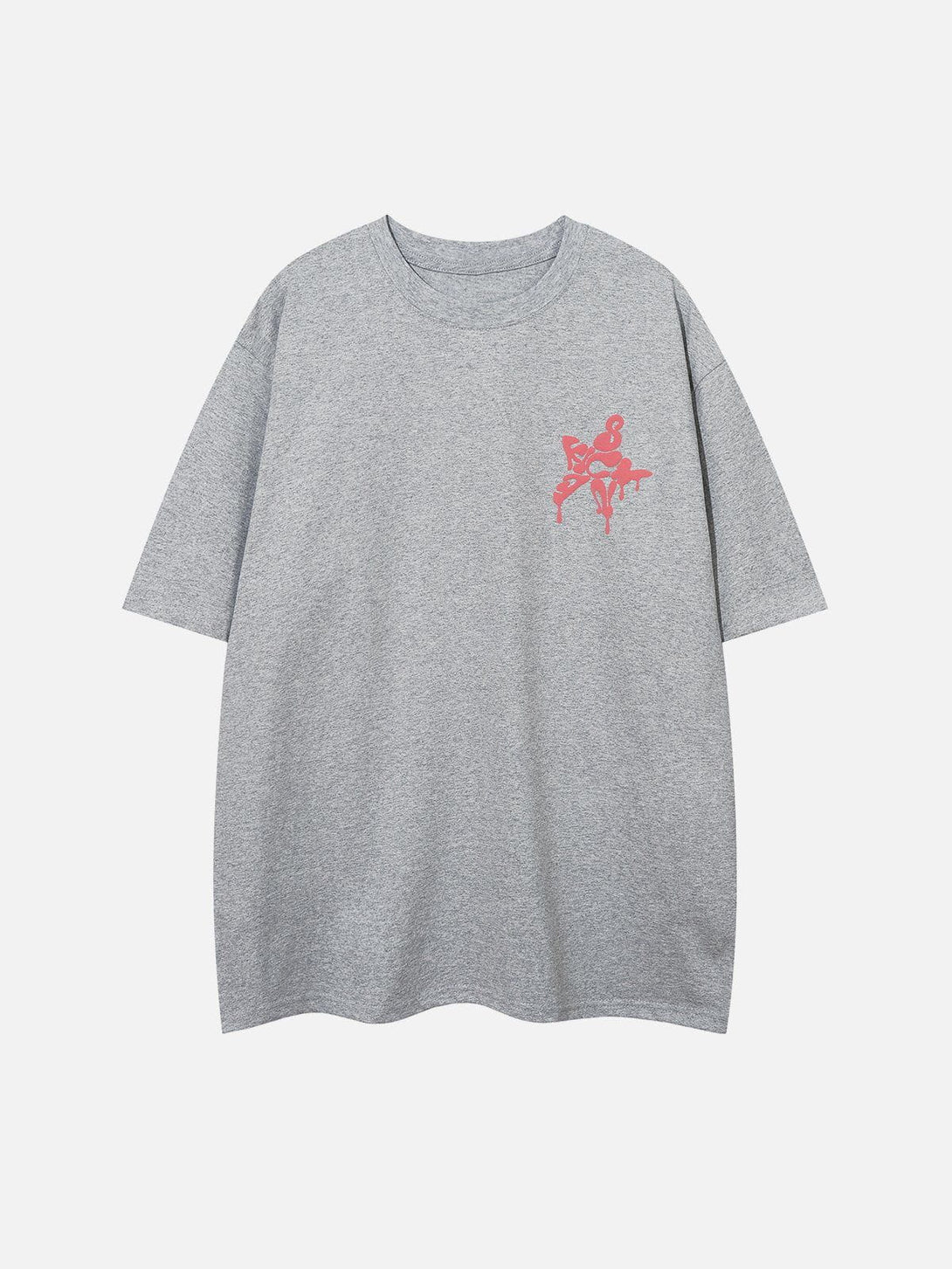 Majesda® - Star Foam Print Tee- Outfit Ideas - Streetwear Fashion - majesda.com