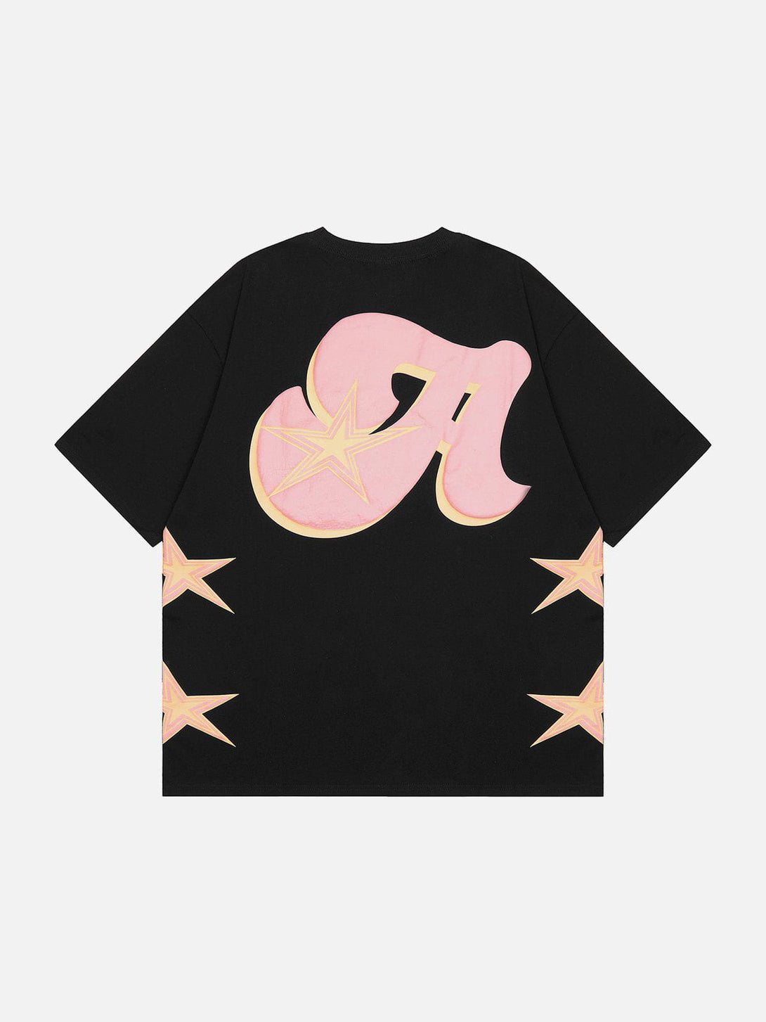 Majesda® - Star Foam Printing Tee- Outfit Ideas - Streetwear Fashion - majesda.com