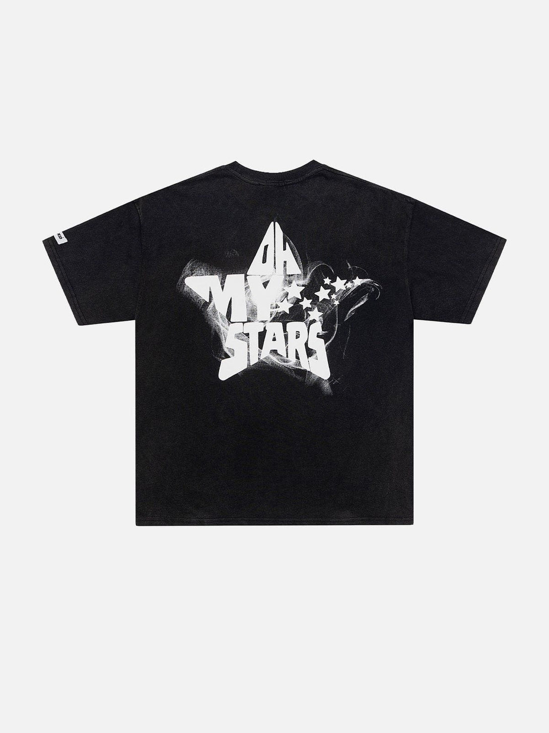 Majesda® - Star Letter Print Tee- Outfit Ideas - Streetwear Fashion - majesda.com