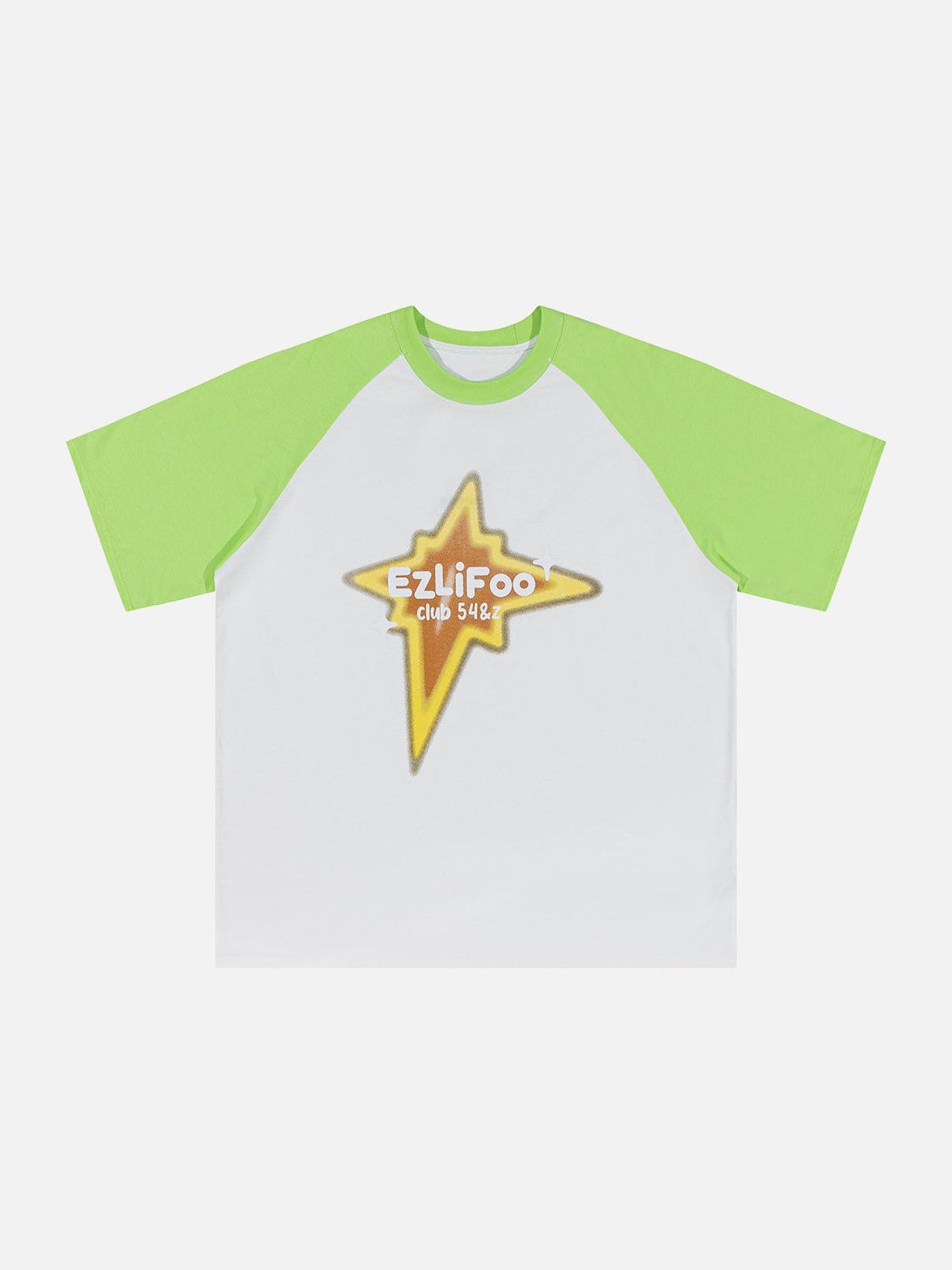 Majesda® - Star Patchwork Tee- Outfit Ideas - Streetwear Fashion - majesda.com