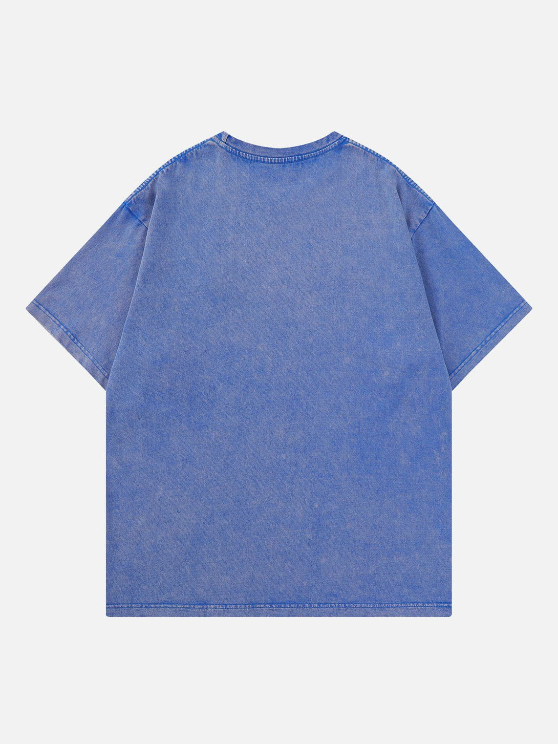 Majesda® - Star Print Washed Tee- Outfit Ideas - Streetwear Fashion - majesda.com