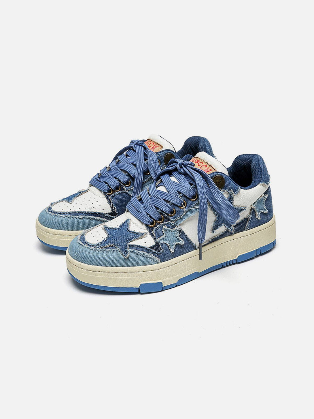 Majesda® - Stars Casual All-Match Denim Skate Shoes- Outfit Ideas - Streetwear Fashion - majesda.com