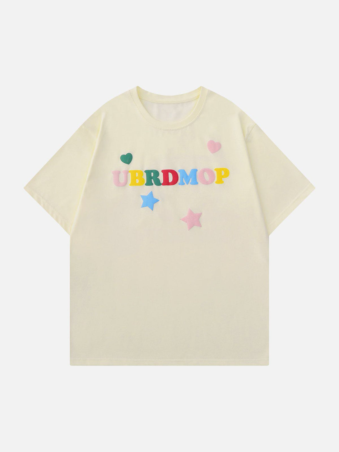 Majesda® - Stars Rainbow Print Tee- Outfit Ideas - Streetwear Fashion - majesda.com