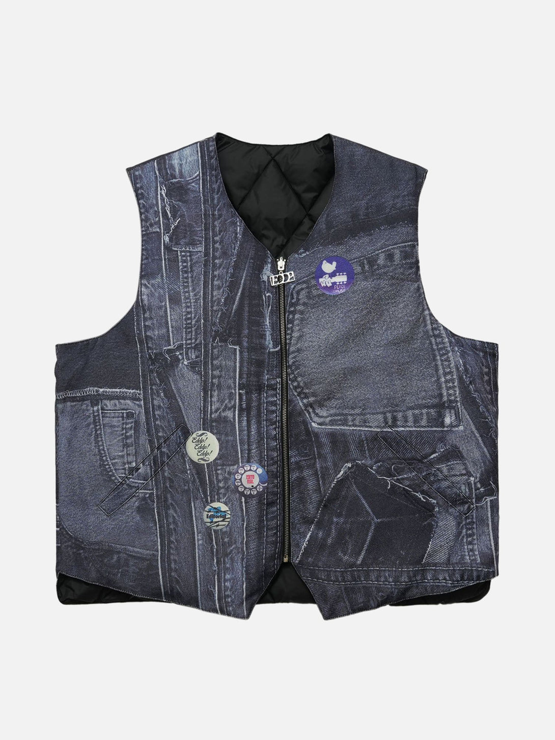 Majesda® - Two-wear Casual Vest- Outfit Ideas - Streetwear Fashion - majesda.com