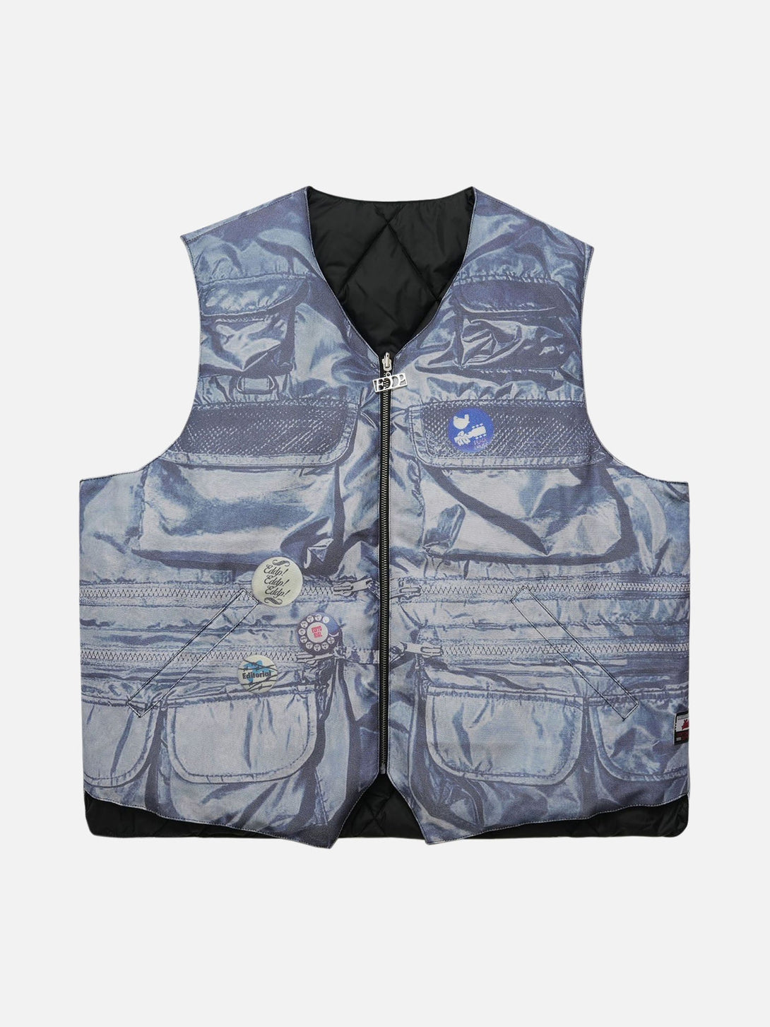 Majesda® - Two-wear Casual Vest- Outfit Ideas - Streetwear Fashion - majesda.com