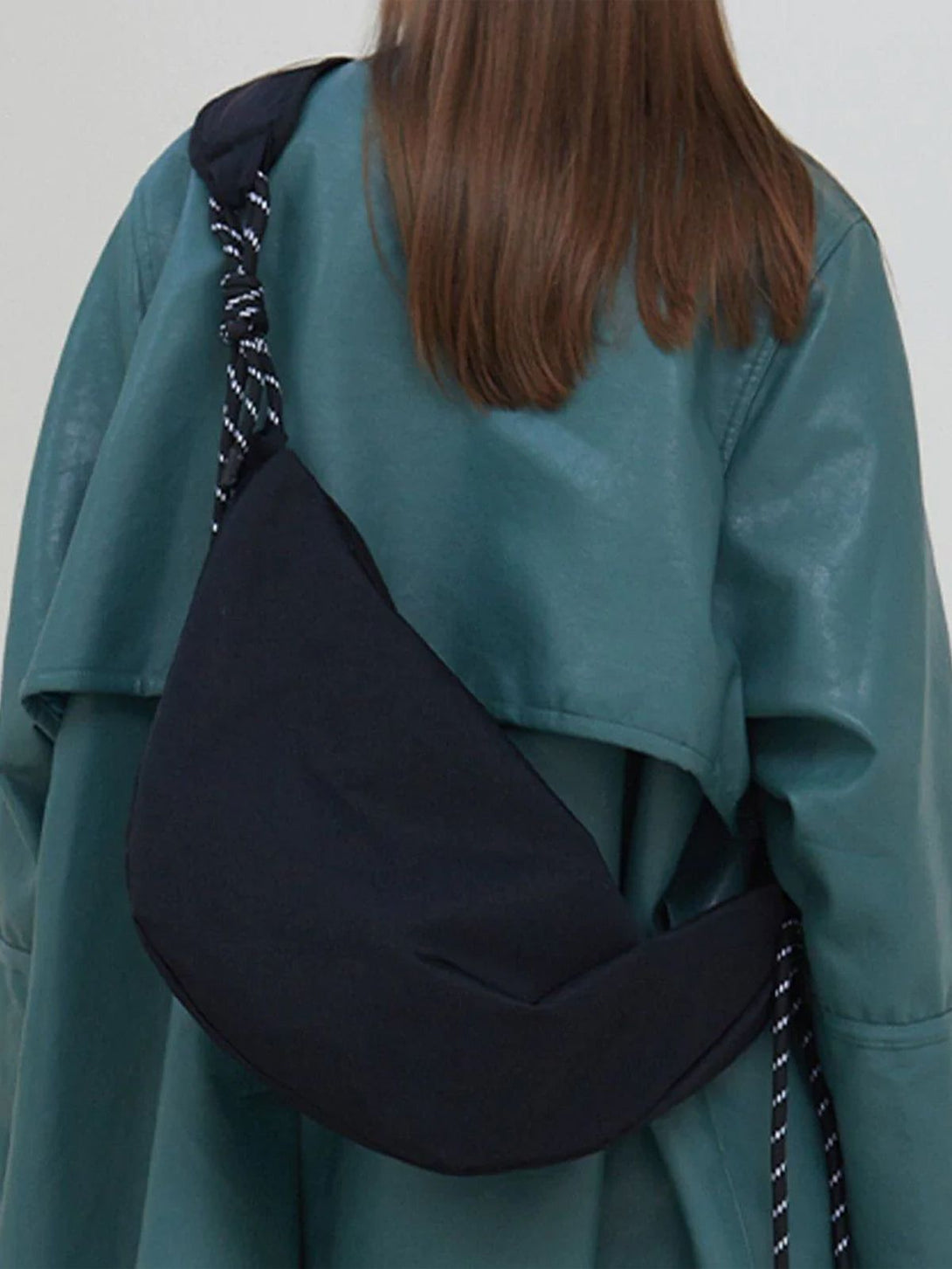 Majesda® - Unisex Dumpling Large Crossbody Bag- Outfit Ideas - Streetwear Fashion - majesda.com