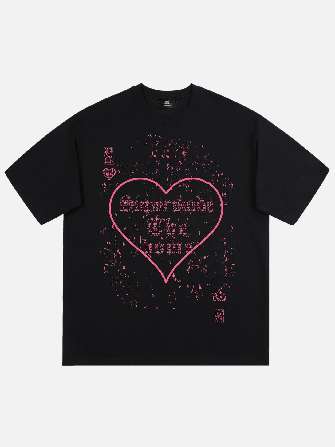 Majesda® - Valentine's Day Limited Poker T-shirt - 1940- Outfit Ideas - Streetwear Fashion - majesda.com