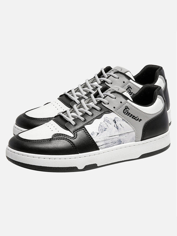 Majesda® - Versatile Casual Ink Painting Board Shoes- Outfit Ideas - Streetwear Fashion - majesda.com