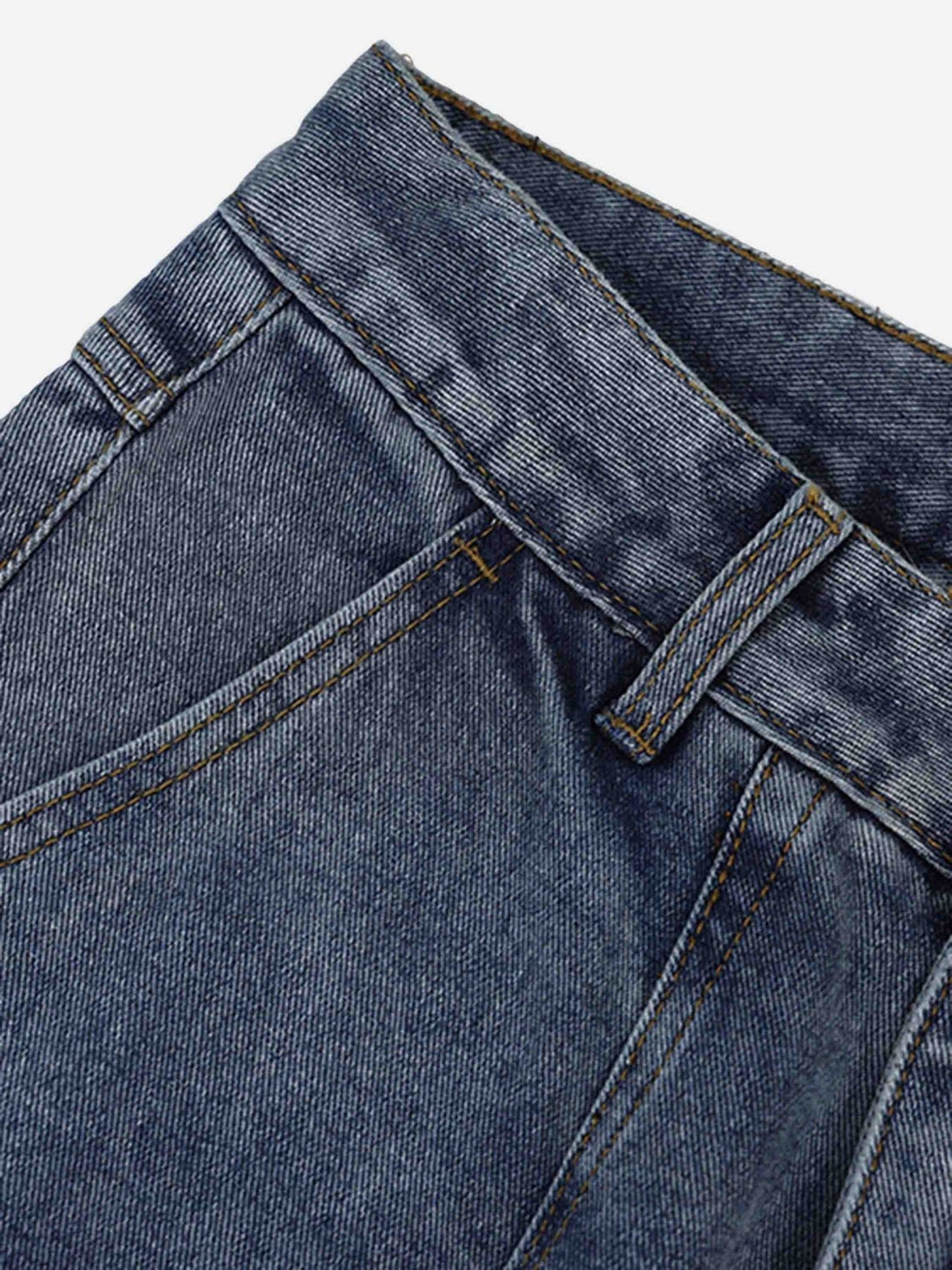 Majesda® - Vintage Multi-Pocket Workwear Jeans - 1958- Outfit Ideas - Streetwear Fashion - majesda.com