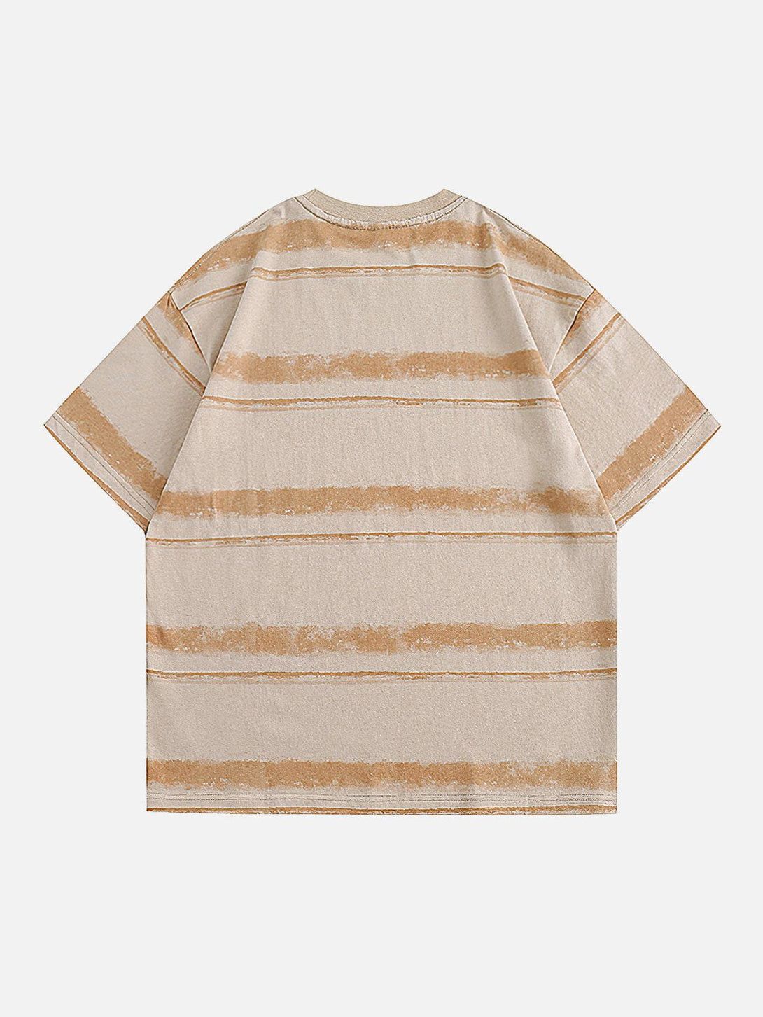 Majesda® - Vintage Stripe Cotton Tee- Outfit Ideas - Streetwear Fashion - majesda.com