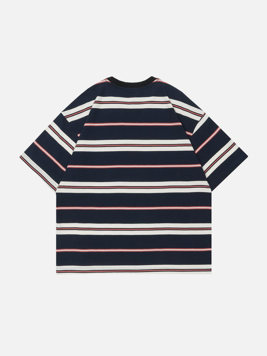 Majesda® - Vintage Stripes Tee- Outfit Ideas - Streetwear Fashion - majesda.com