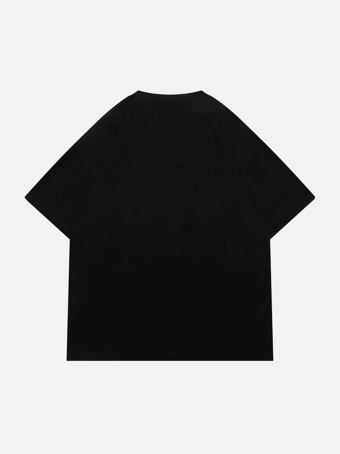 Majesda® - Washed Gradient 3D Embroidery Tee- Outfit Ideas - Streetwear Fashion - majesda.com