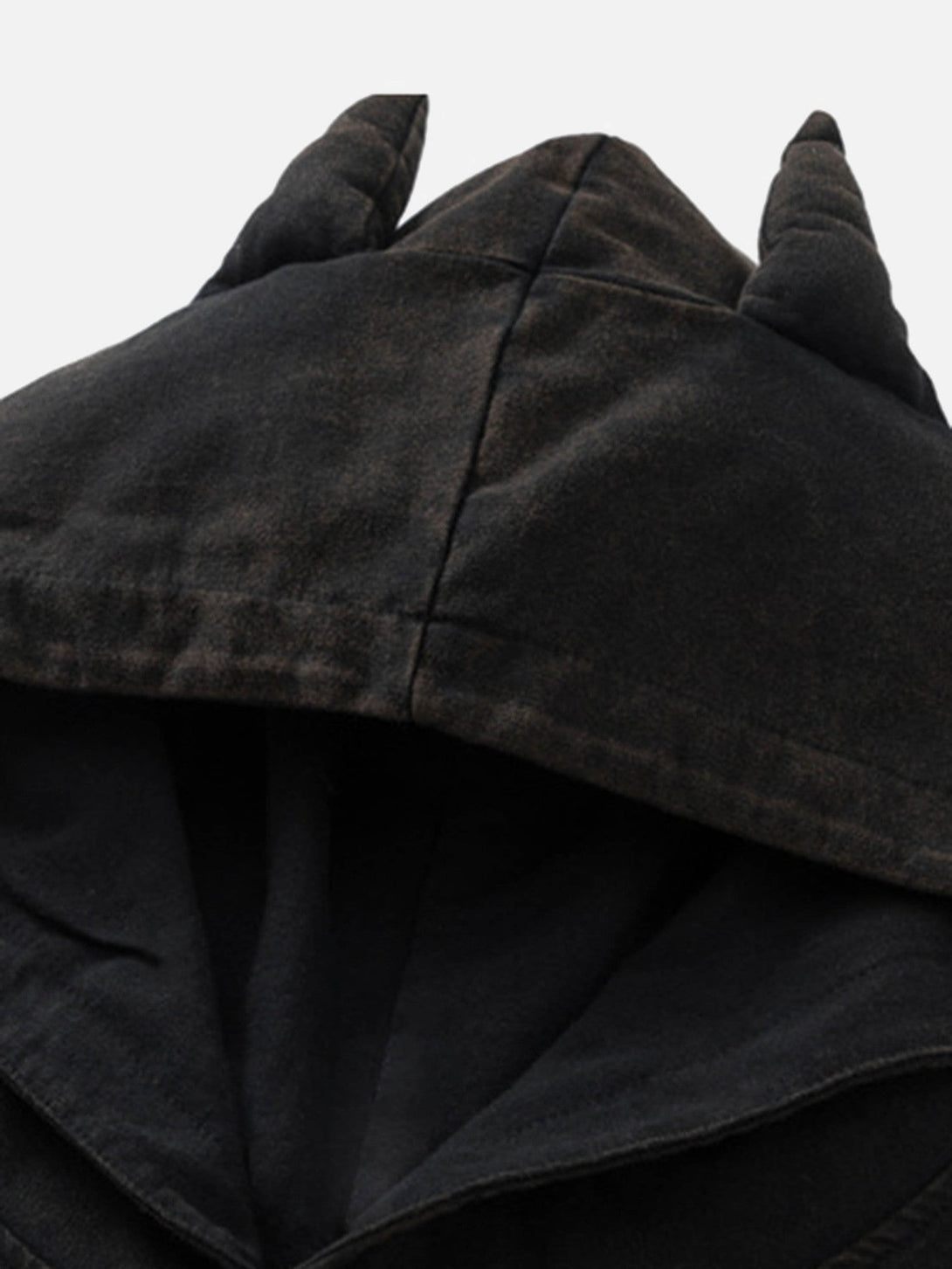 Majesda® - Washed Hooded Cotton Undershirt- Outfit Ideas - Streetwear Fashion - majesda.com