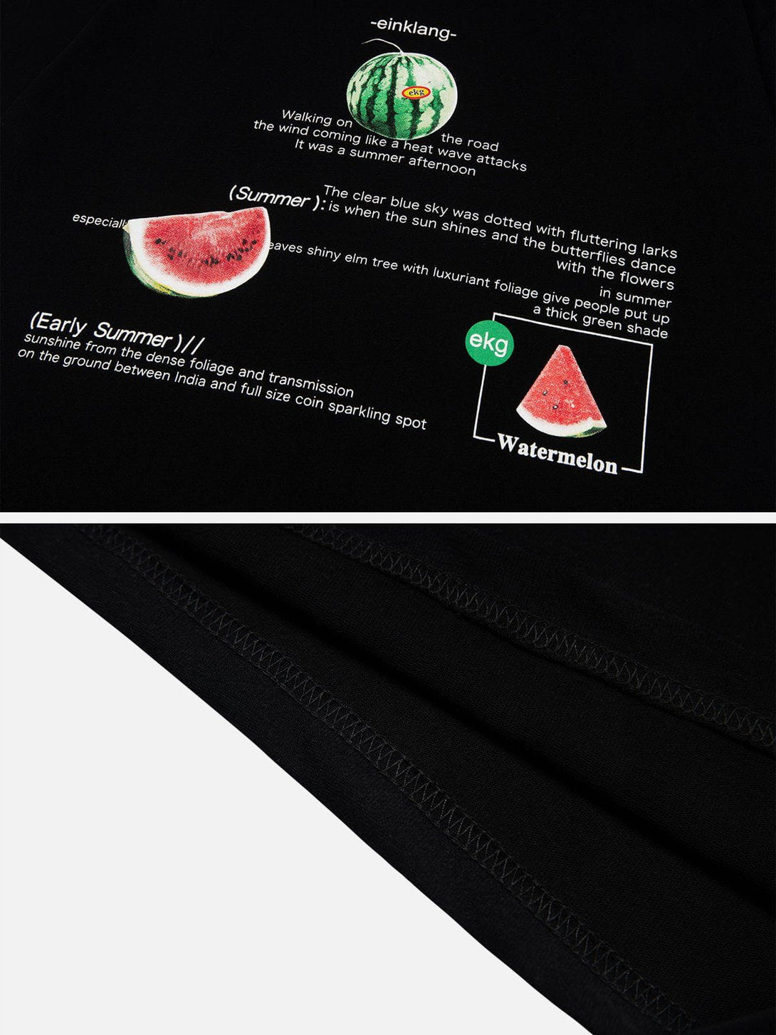 Majesda® - Watermelon Print Tee- Outfit Ideas - Streetwear Fashion - majesda.com