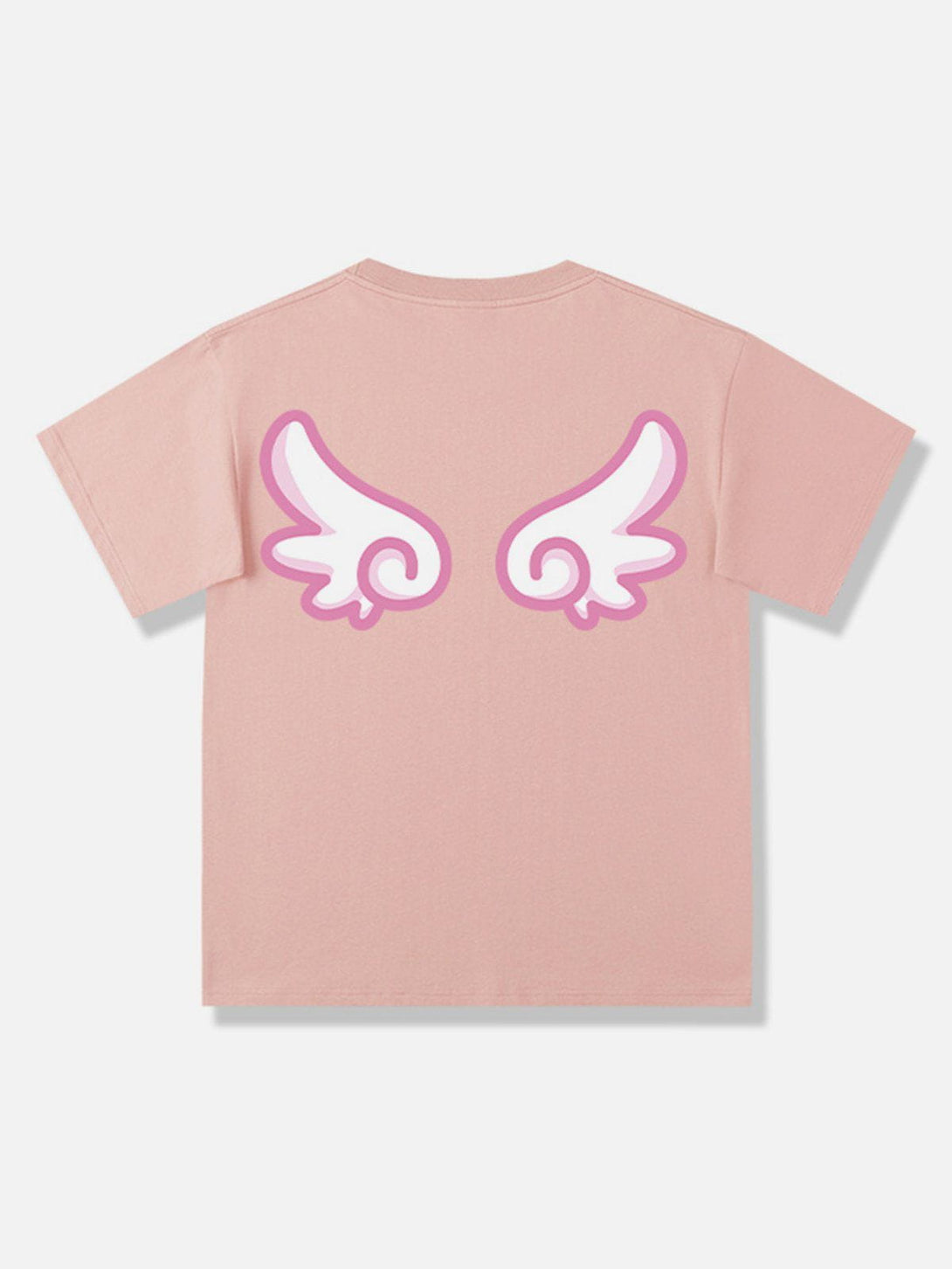 Majesda® - Wings Print Tee- Outfit Ideas - Streetwear Fashion - majesda.com