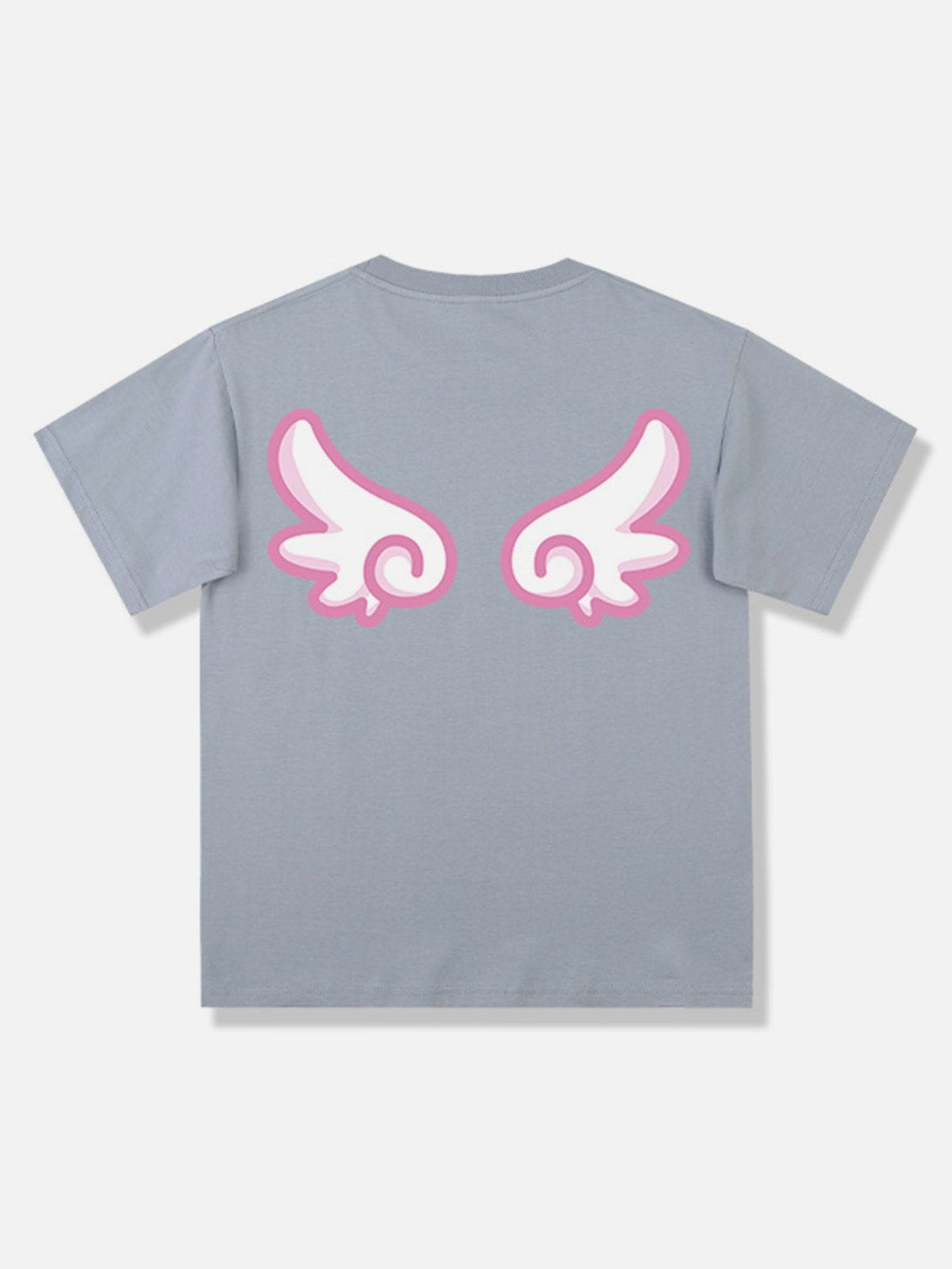 Majesda® - Wings Print Tee- Outfit Ideas - Streetwear Fashion - majesda.com