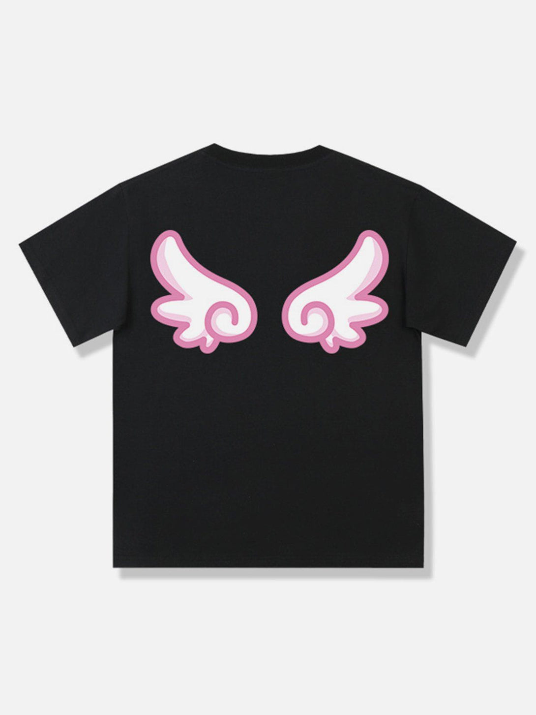 Majesda® - Wings Print Tee- Outfit Ideas - Streetwear Fashion - majesda.com