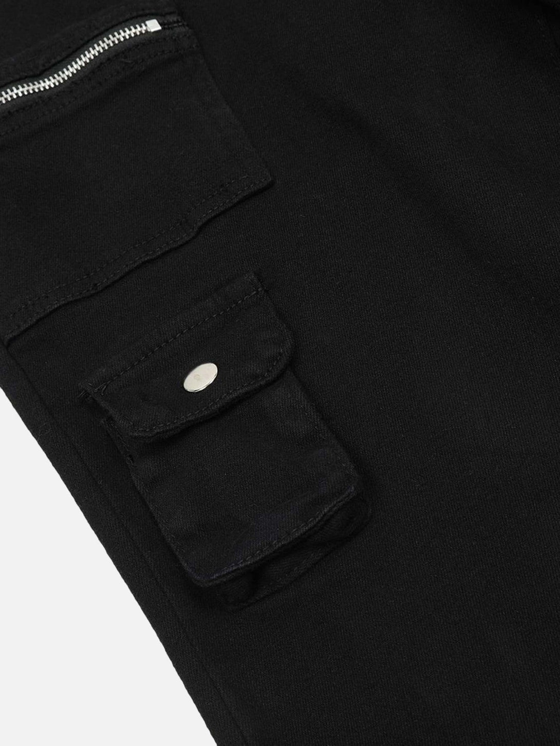 Majesda® - Work Pocket Jeans- Outfit Ideas - Streetwear Fashion - majesda.com