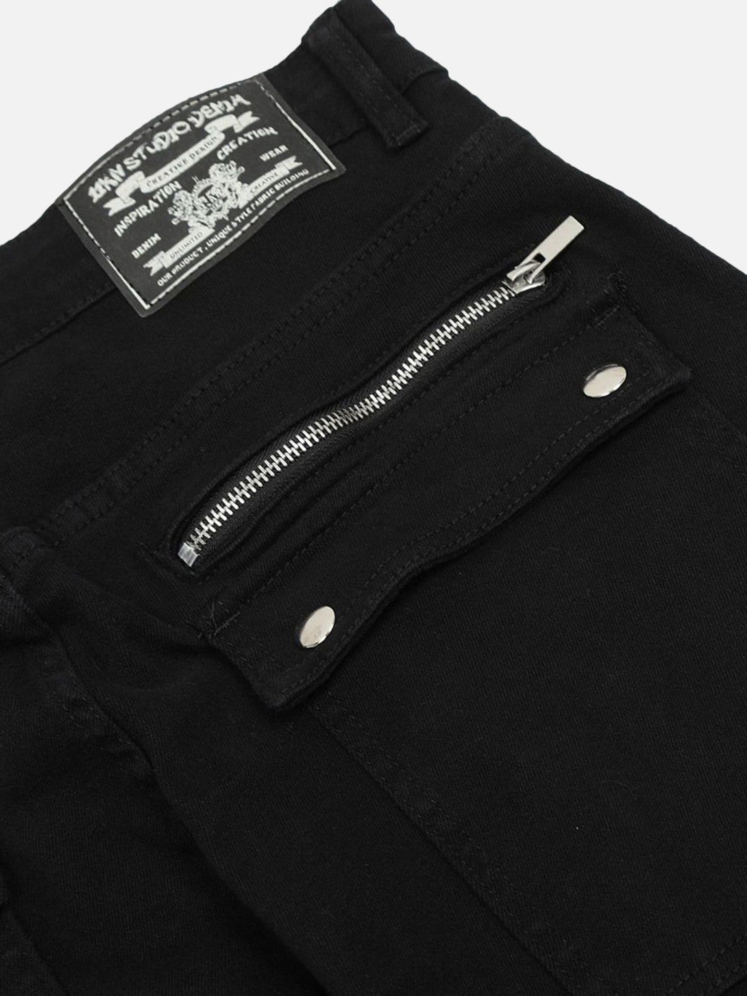 Majesda® - Work Pocket Jeans- Outfit Ideas - Streetwear Fashion - majesda.com