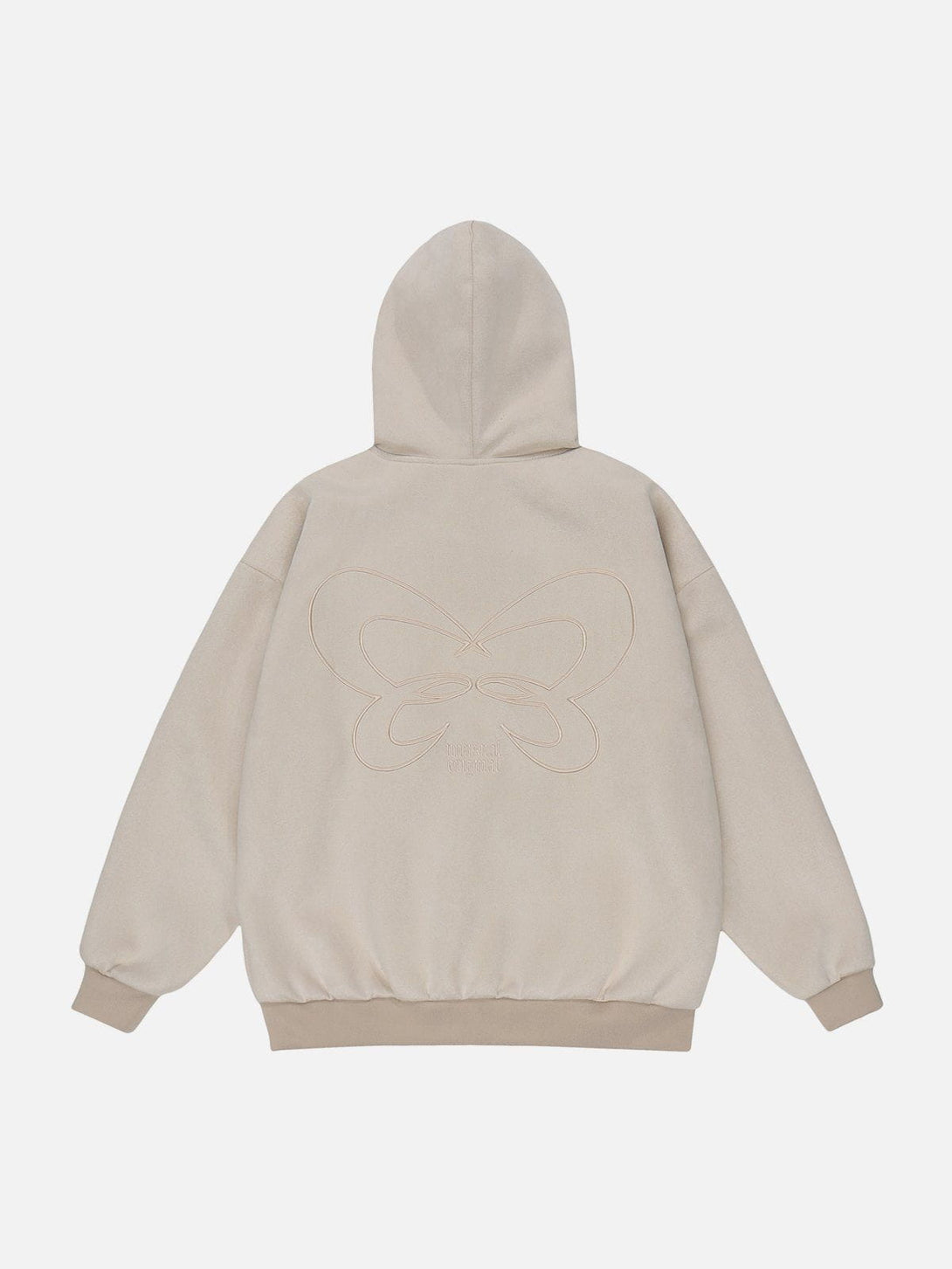 Majesda® - Butterfly Pattern Hoodie outfit ideas streetwear fashion