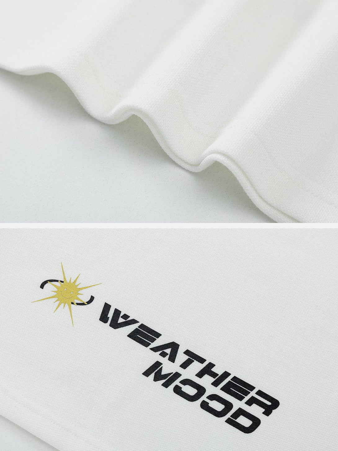 Majesda® - Contrasting Letter Print Sweatshirt outfit ideas streetwear fashion