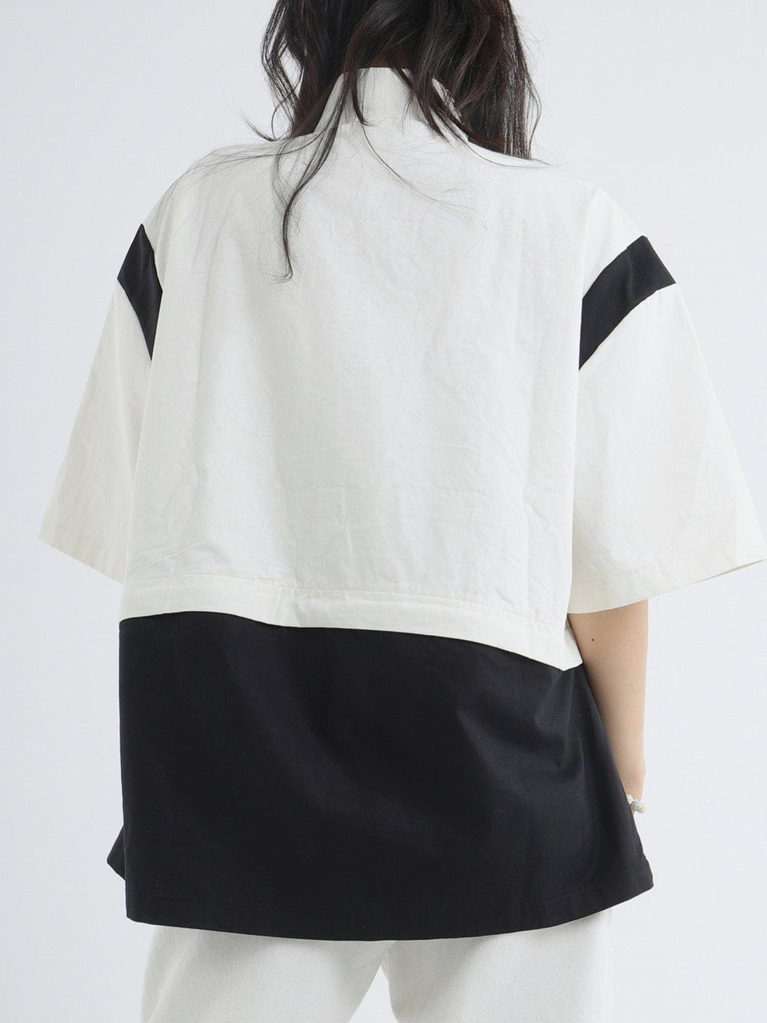 Majesda® - Detachable Short Sleeve Shirt outfit ideas streetwear fashion