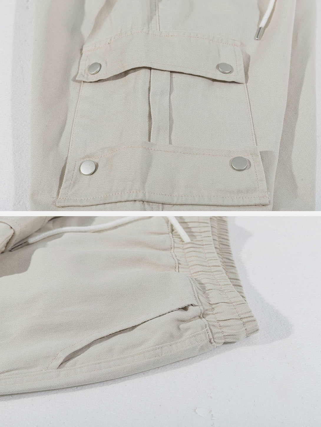 Majesda® - Discreet Side Pockets Shorts outfit ideas streetwear fashion