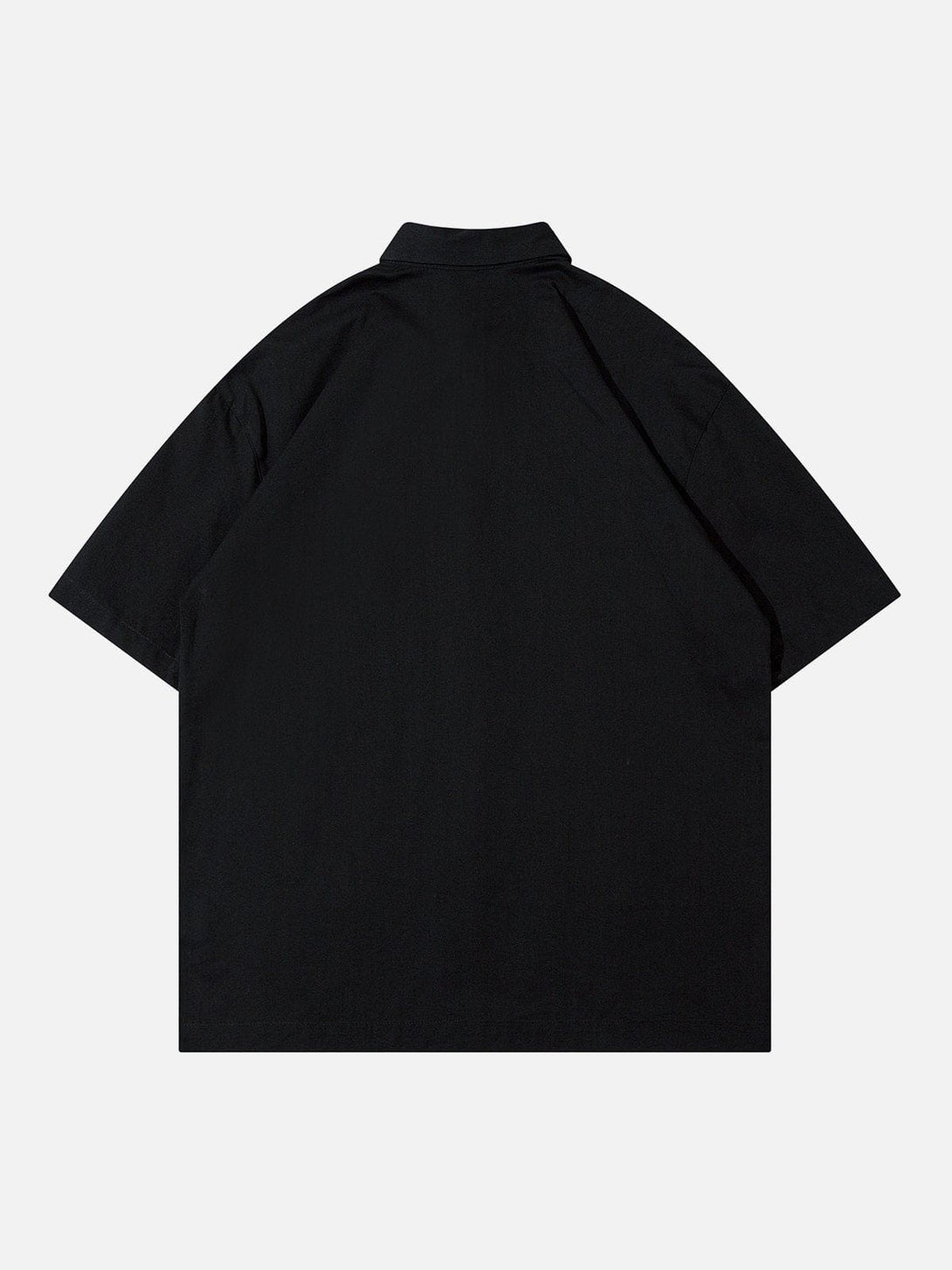 Majesda® - Flame Dart Graphic Short Sleeve Shirts outfit ideas streetwear fashion