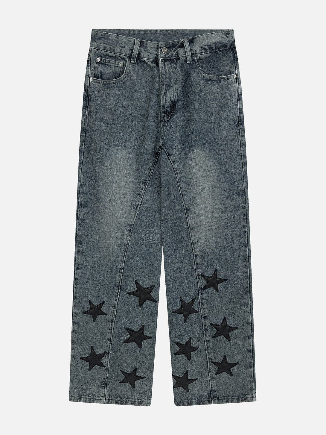 Majesda® - Foot Mouth Star Jeans [⭐] outfit ideas streetwear fashion