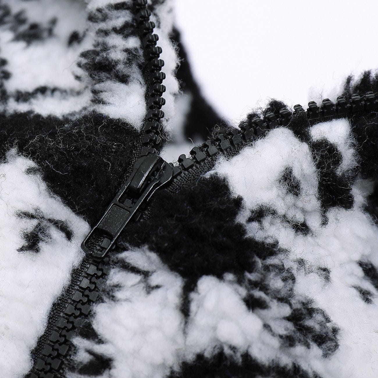 Majesda® - Head Full of Prints Sherpa Winter Coat outfit ideas streetwear fashion