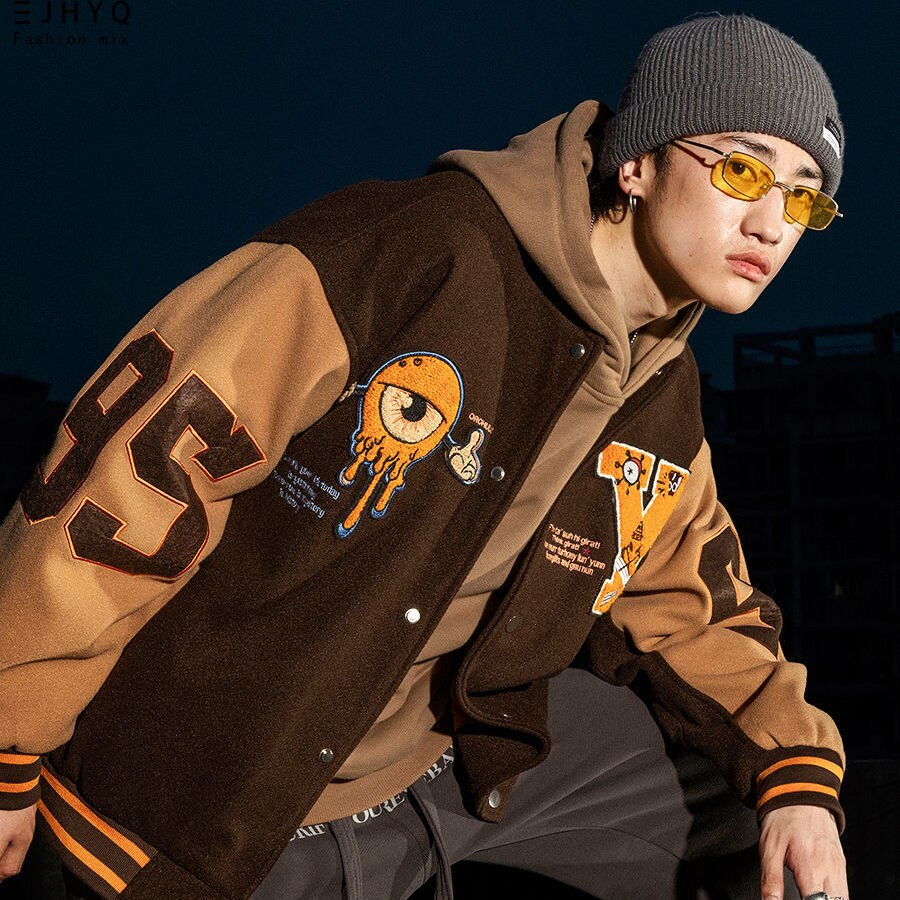 Majesda® - JINGHUAY Brown Jacket outfit ideas, streetwear fashion - majesda.com