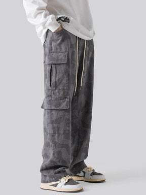 Majesda® - Large Multi-Pocket Cargo Pants outfit ideas streetwear fashion