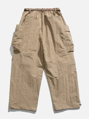 Majesda® - Large Pockets Pleated Cargo Pants outfit ideas streetwear fashion