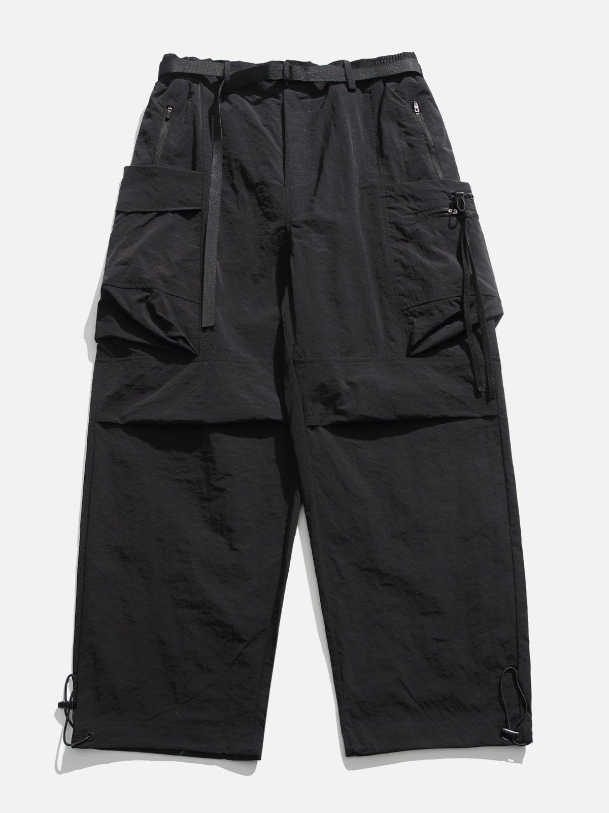 Majesda® - Large Pockets Pleated Cargo Pants outfit ideas streetwear fashion