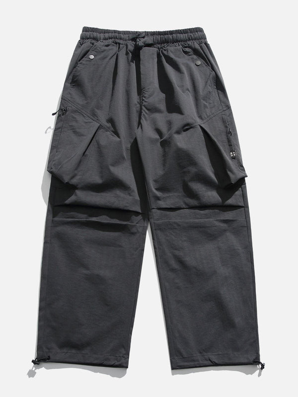 Majesda® - Large Pockets Pleats Design Cargo Pants outfit ideas streetwear fashion