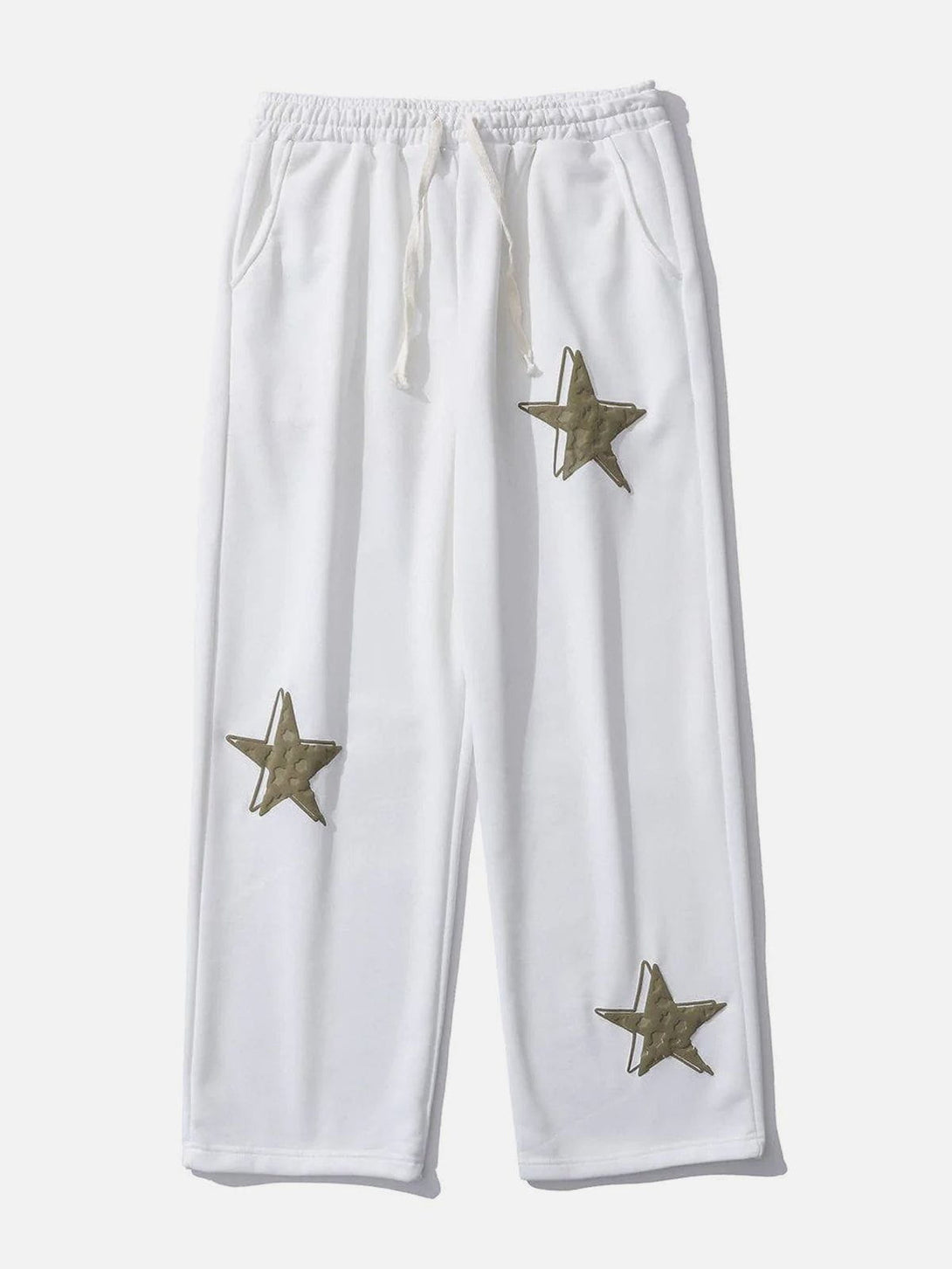 Majesda® - Leopard Star-print Pants outfit ideas streetwear fashion