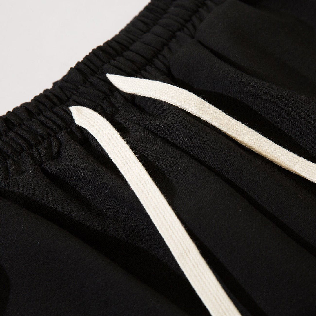Majesda® - Letter Print Shorts outfit ideas streetwear fashion