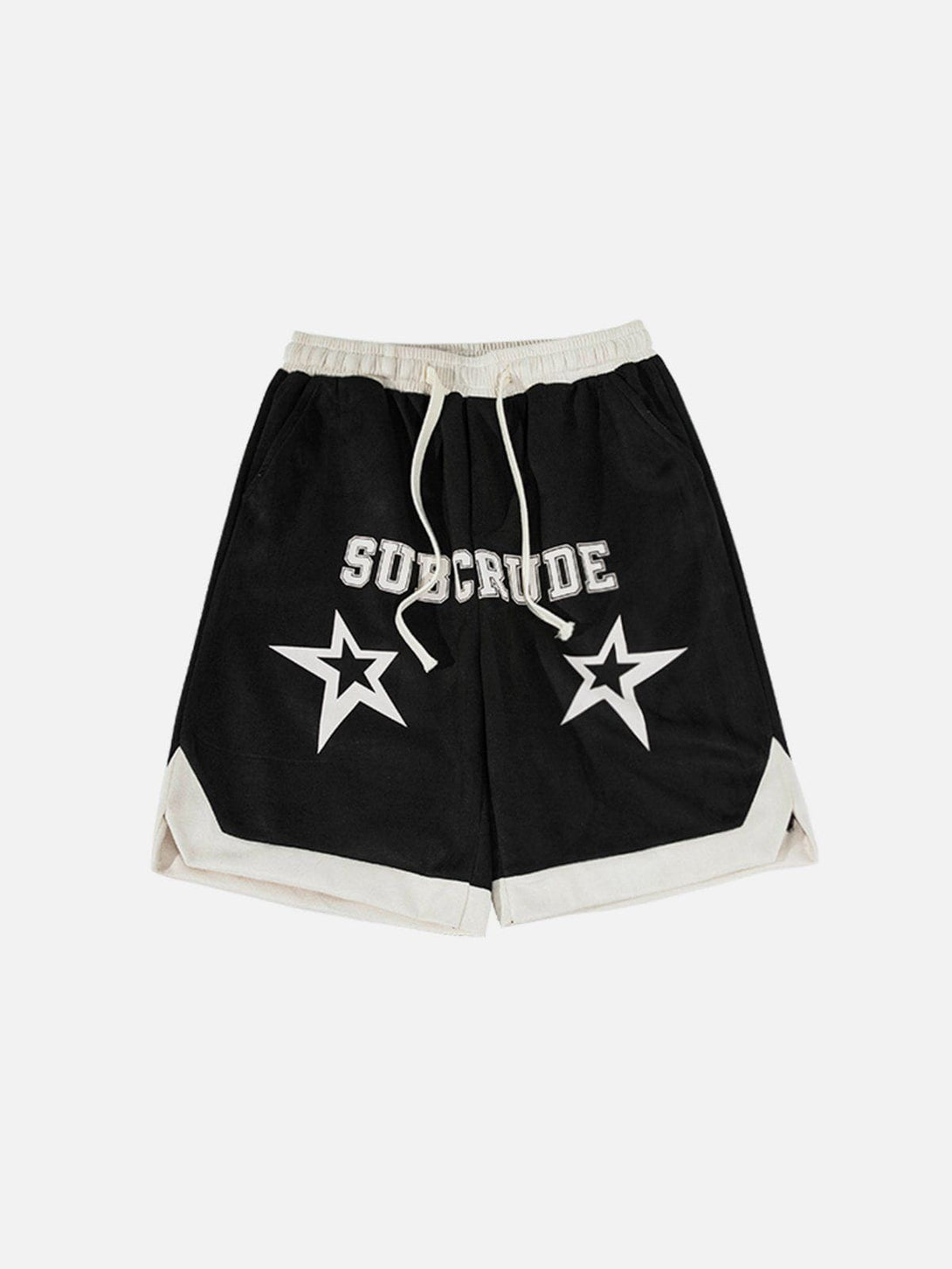 Majesda® - Letters Star Shorts outfit ideas streetwear fashion