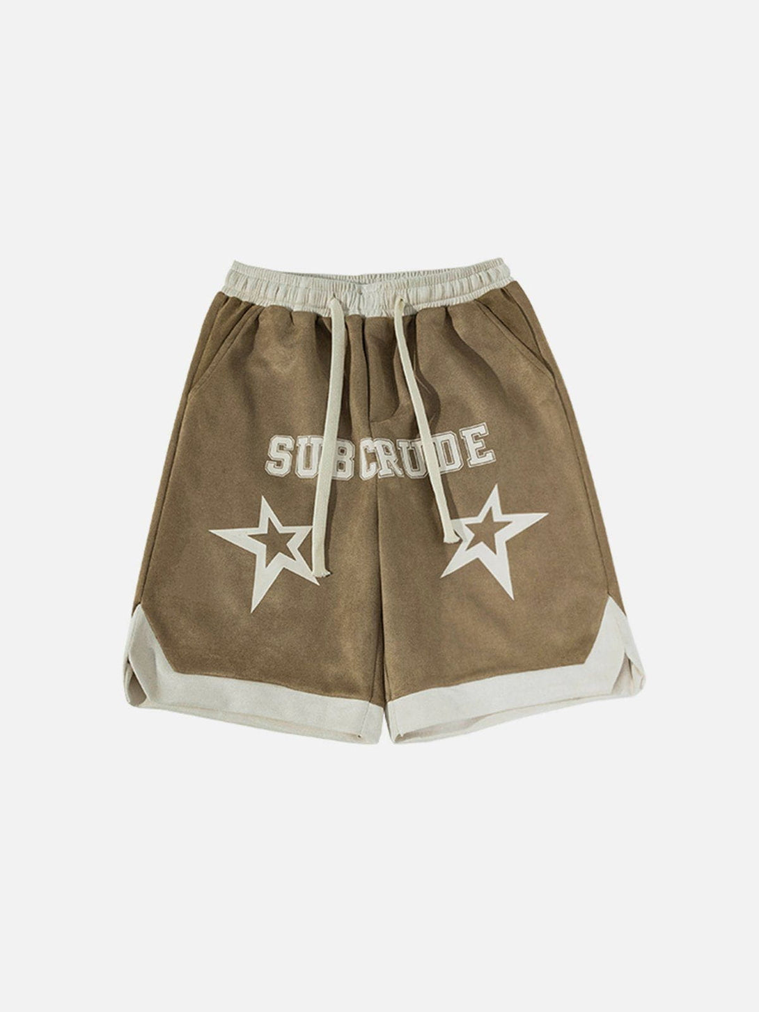 Majesda® - Letters Star Shorts outfit ideas streetwear fashion